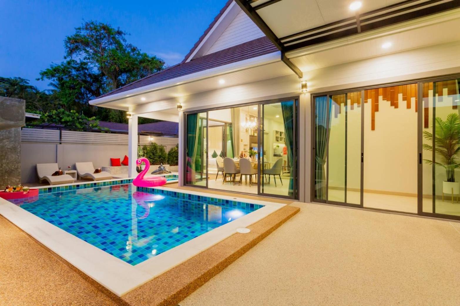 Nut & Non Pool Villa By Duangtham Ban Klong Haeng Ngoại thất bức ảnh